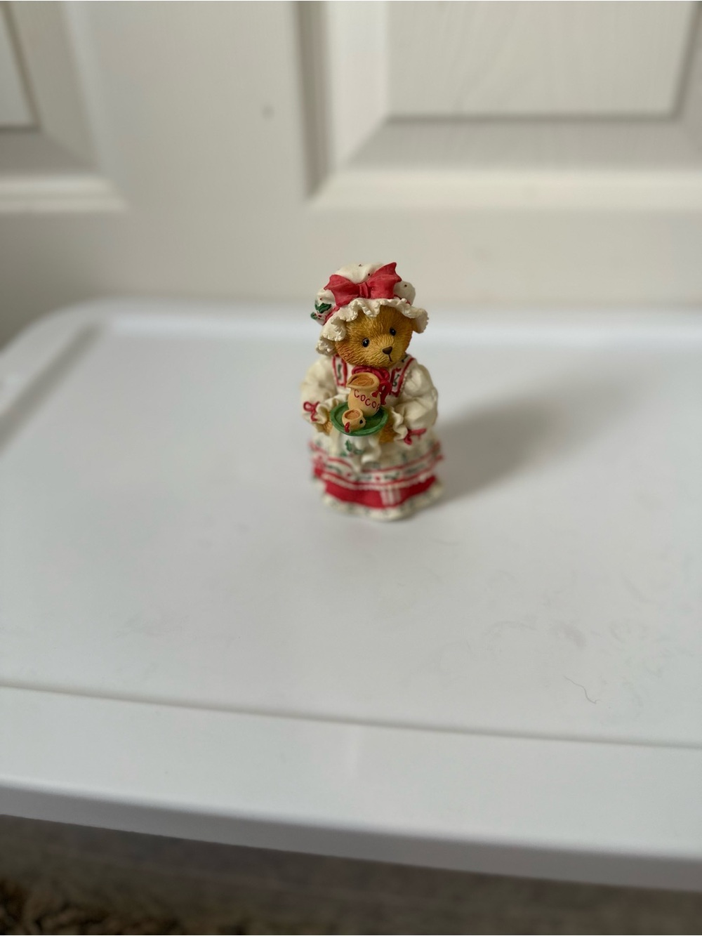 Cherished Teddies Holly: A Cup of Homemade Love